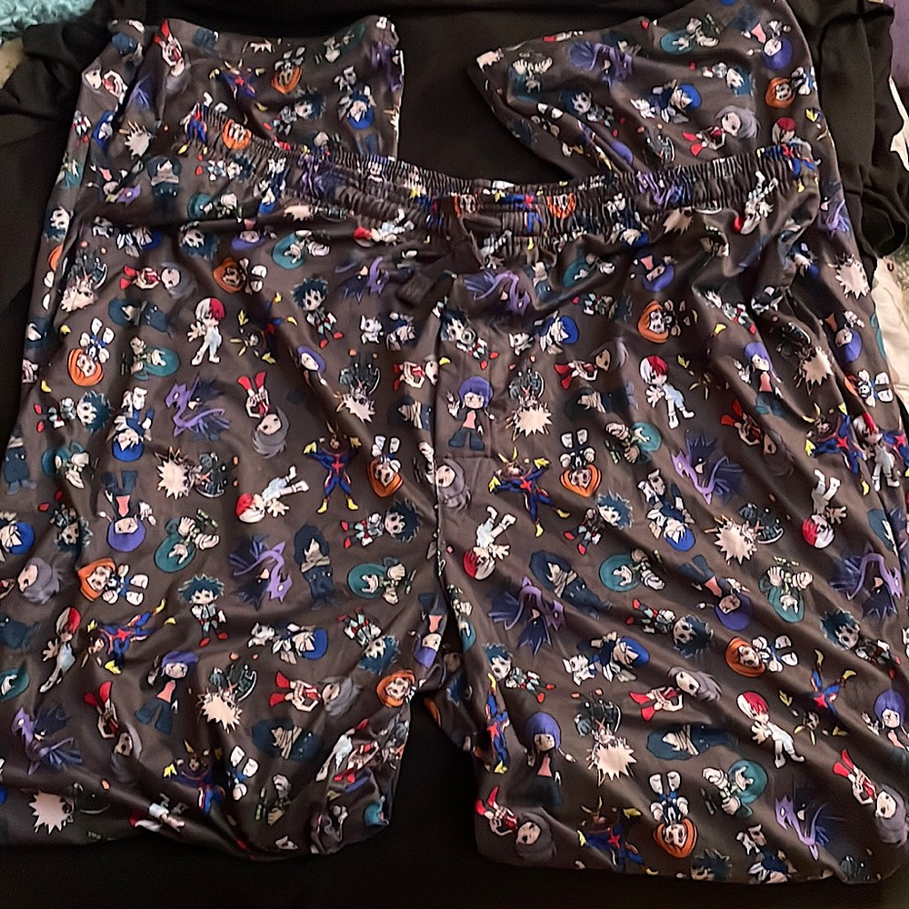 Soft Comfy Anime My Hero Academia (MHA) Pajama Pants